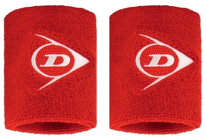 Dunlop Tac Wristbands Short 2P - red