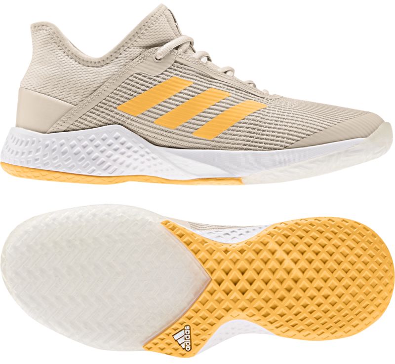 Adidas Adizero Club W - linen/fresh orange/white