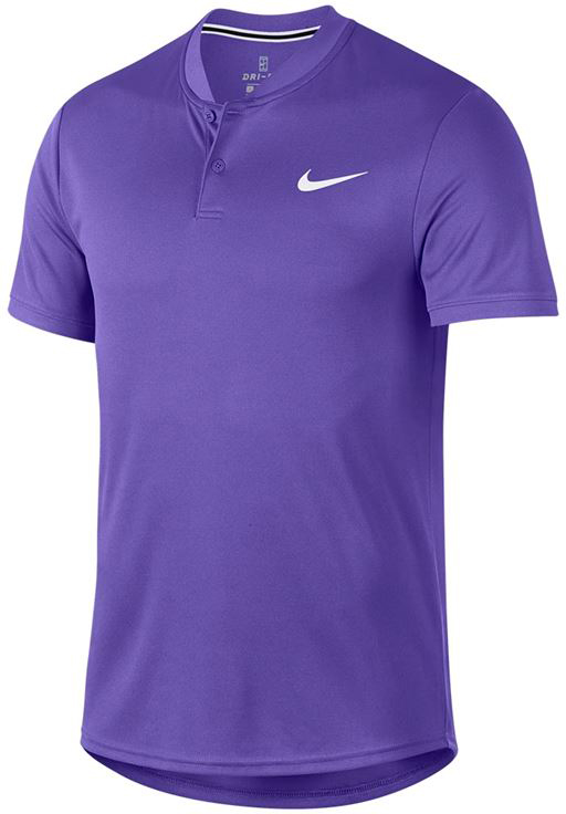 nike men's court dry blade tennis polo