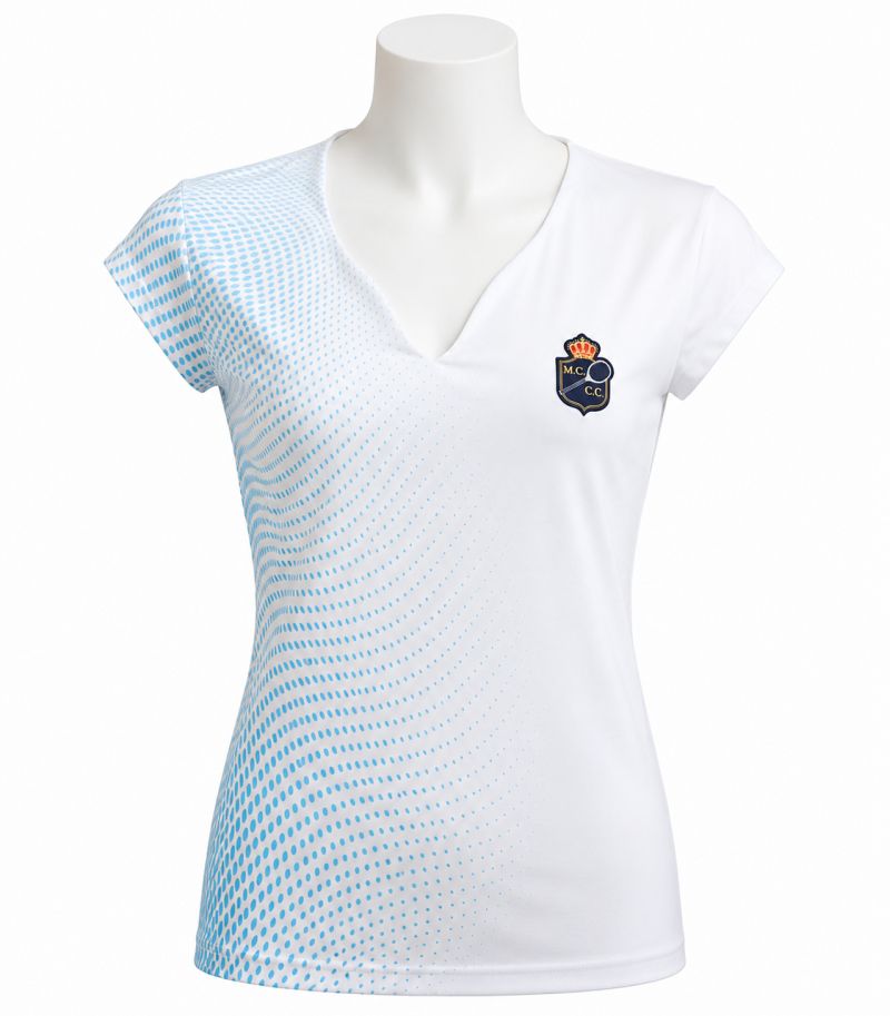 Monte-Carlo Country Club MCCC Patch & Print - white