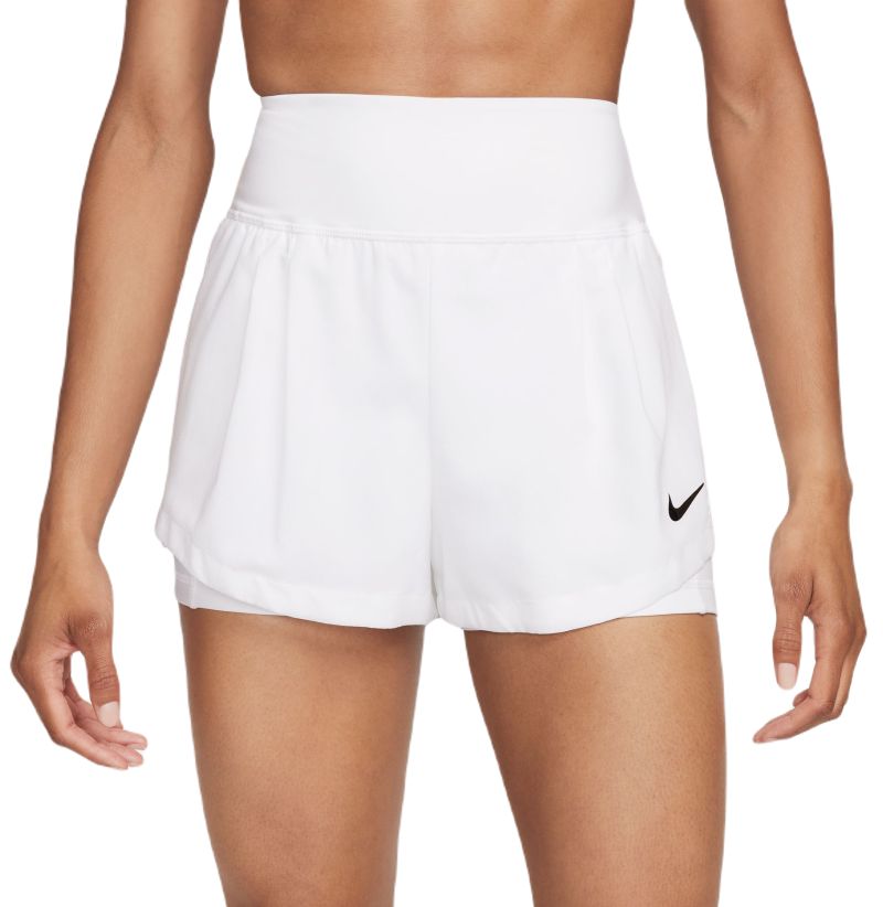 Nike Court Advantage Dri-Fit Tennis Short - white/white/black Nike Court Advantage Dri-Fit Tennis Short - white/white/black