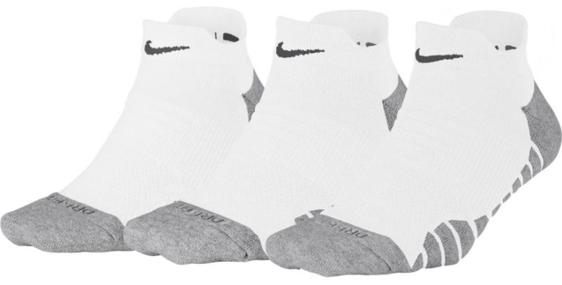Nike Women's Dry Cushioned Low - 3 pary/white Nike Women's Dry Cushioned Low - 3 pary/white