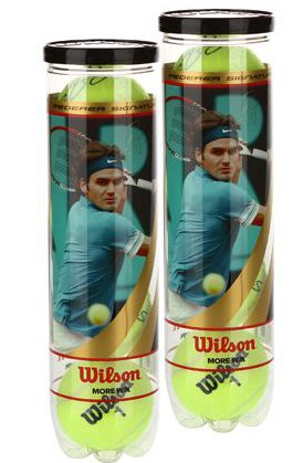 Wilson Federer Ltd - 4 szt. x 2 puszki