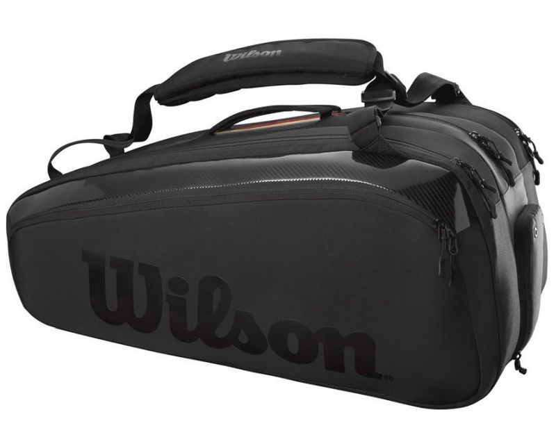Wilson Super Tour 15 Pk Pro Staff Bag - black