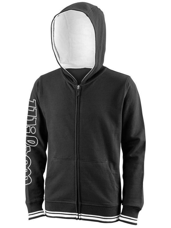 wilson-y-team-ii-fz-hoody-black-1 Wilson Y Team II FZ Hoody - black