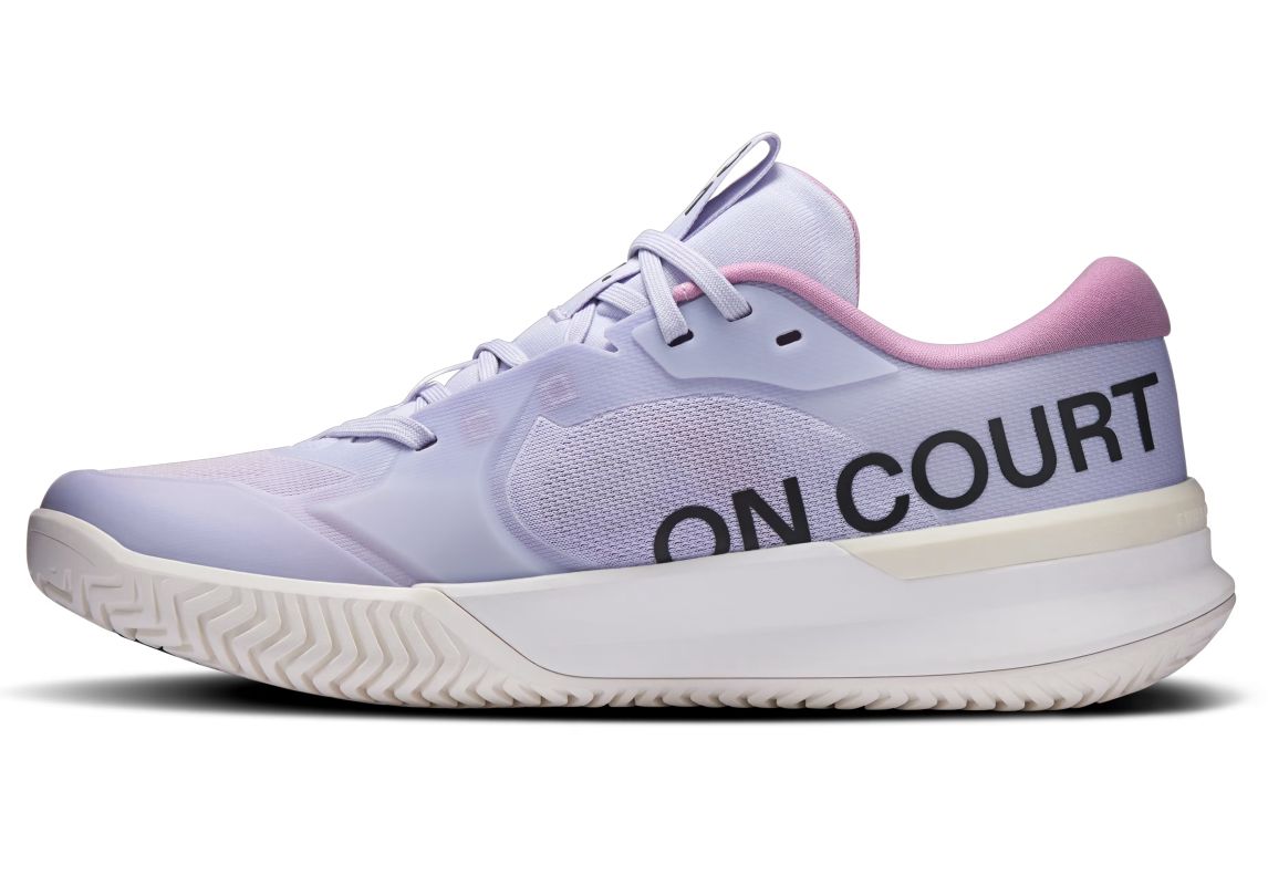 On The Roger Pro 3 Clay - thistle/pink