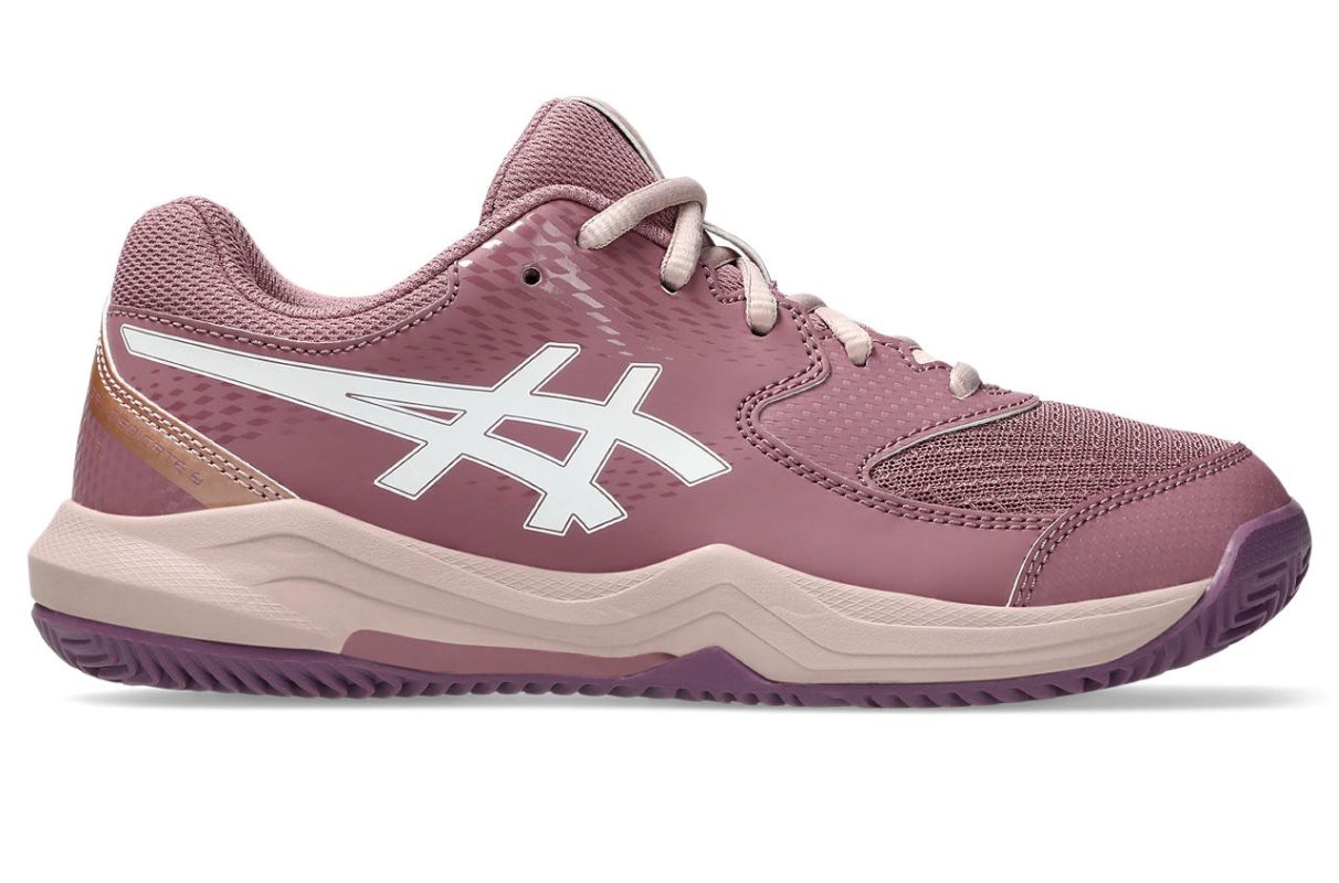 Asics Gel-Dedicate 8 Padel GS - purple oxide/white