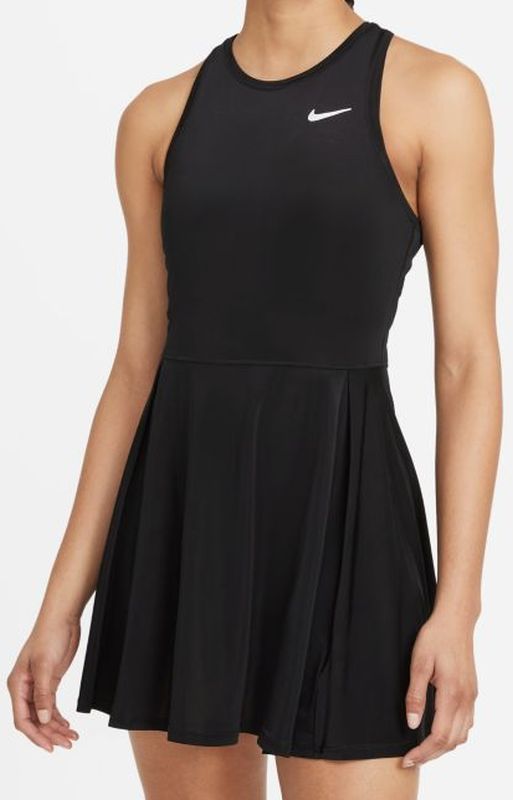 Nike Court Dri-Fit Advantage Dress W - black/white