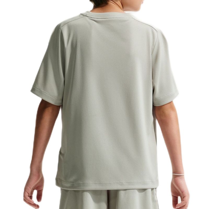 Nike Dri-FIT Multi Short Sleeve - spruce fog/white
