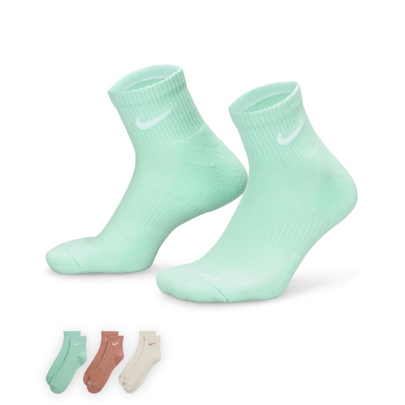 Nike Everyday Plus Cushioned Training Ankle 3P - multicolor