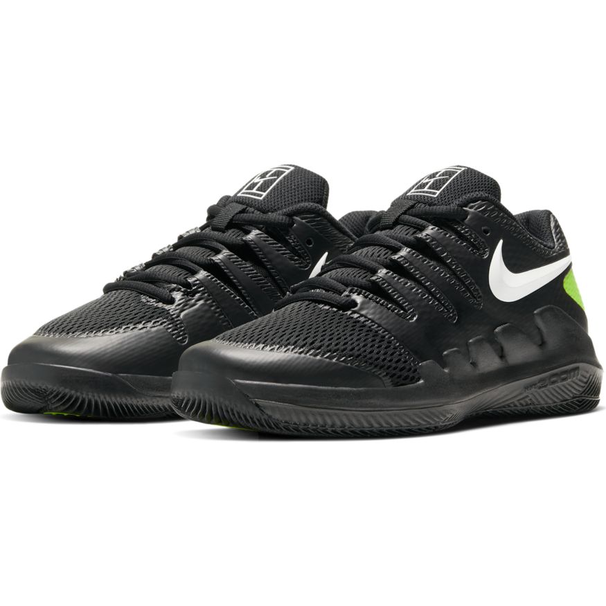 Nike Jr Vapor X - black/white/volt