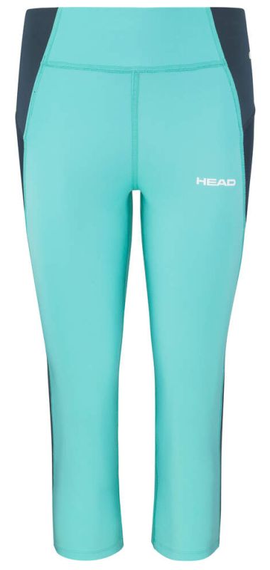 436267 Head Power 3/4 Tights - turquoise