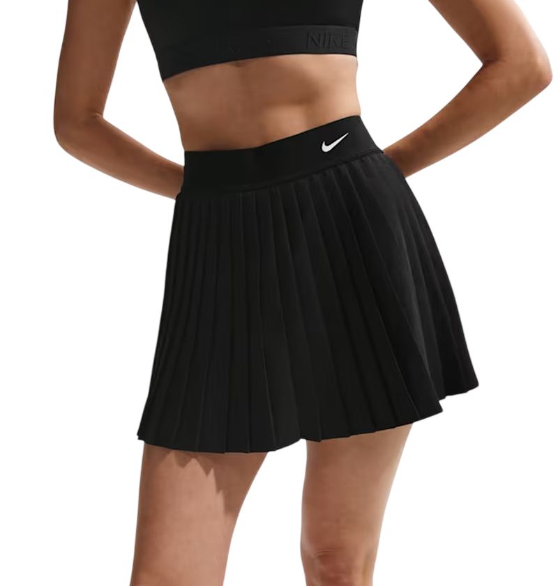 Nike Court Victory Dri-FIT High-Waisted - black/white