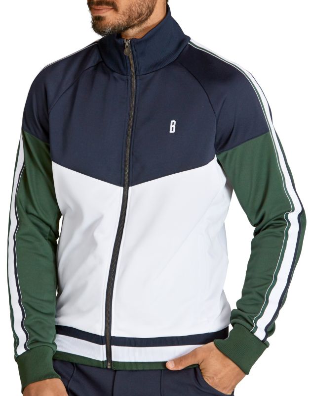 Björn Borg Track Jacket Borg SP M - stripe blocking Björn Borg Track Jacket Borg SP M - stripe blocking