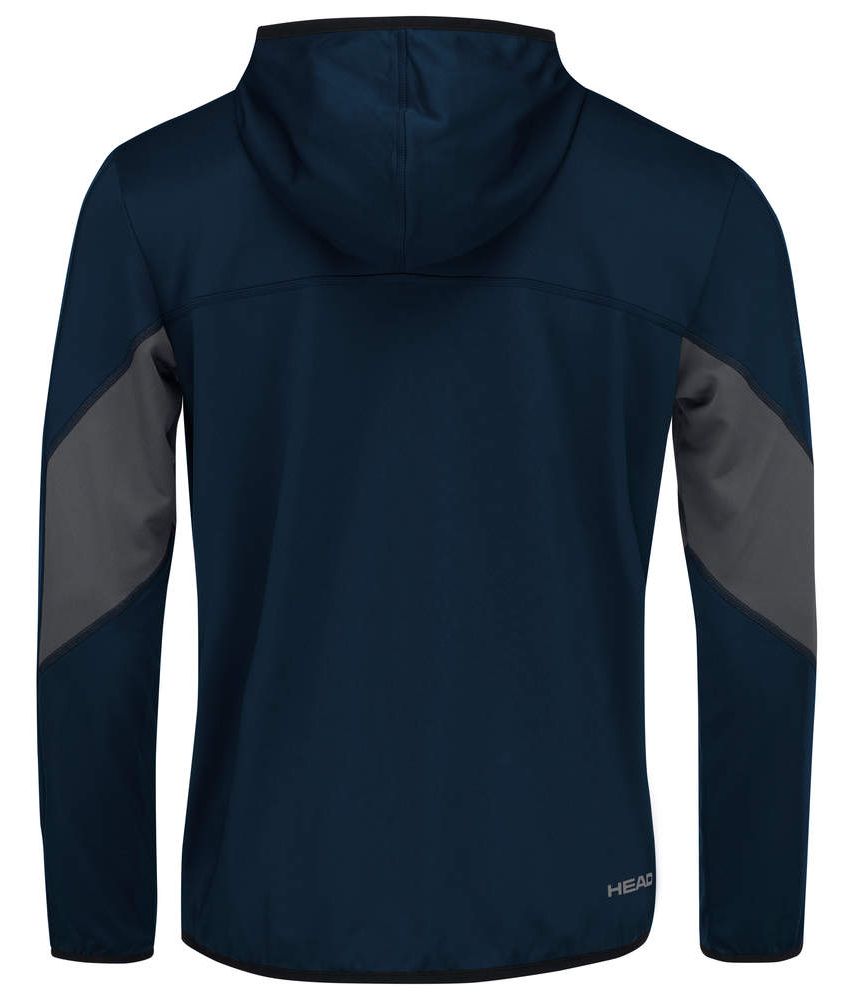 403481 Head Club 22 Tech Hoodie M - dark blue