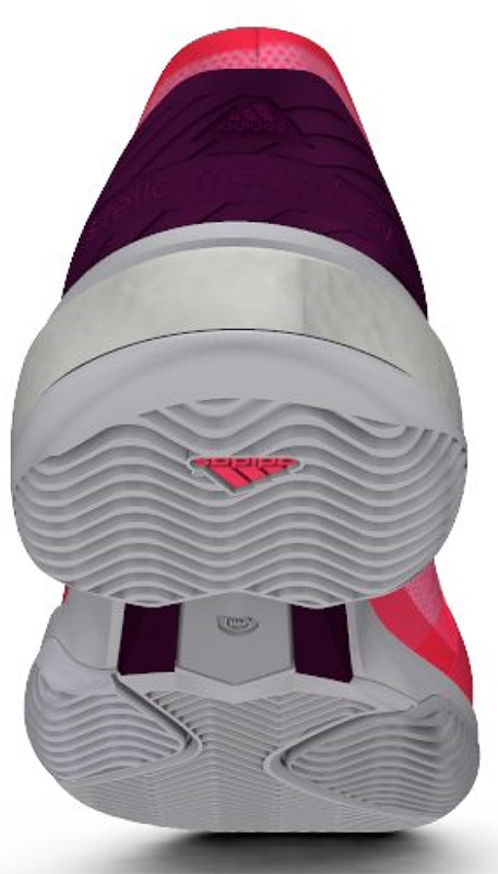 Adidas Stella McCartney Barricade Boost - flash red/white/pop purple