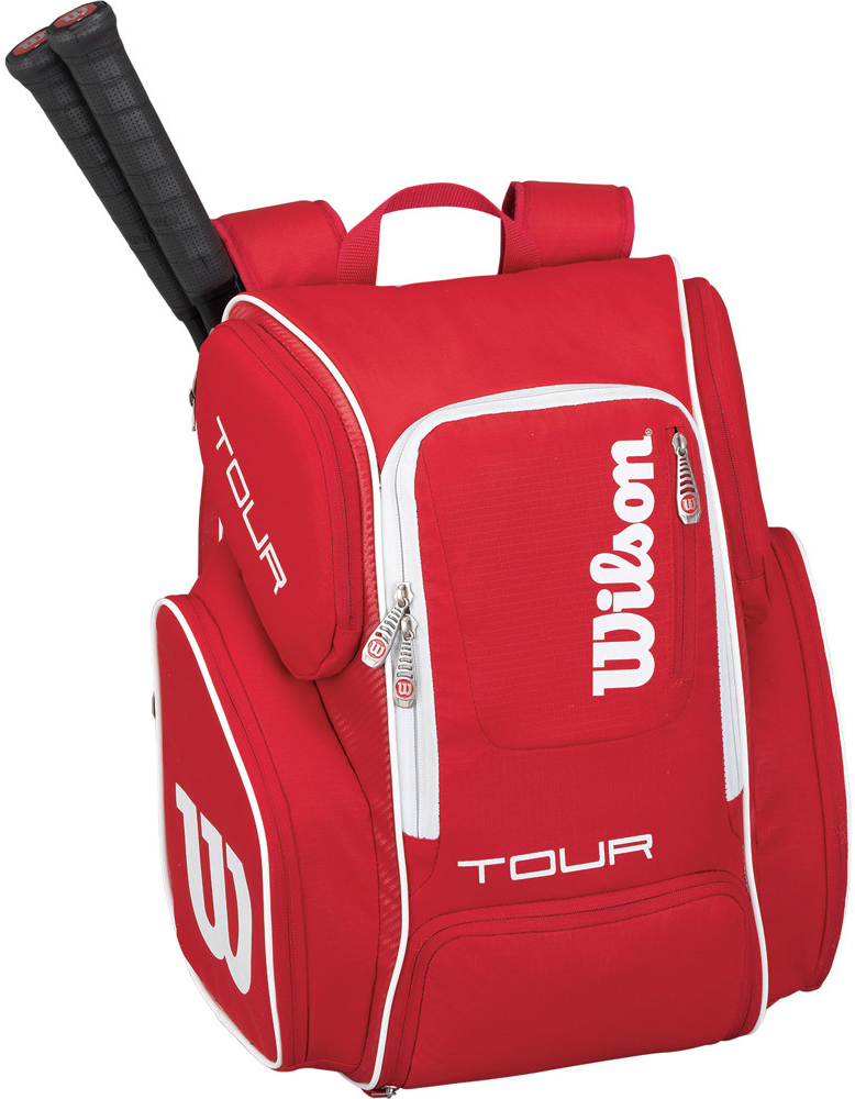 Wilson Tour V Backpack Large - red