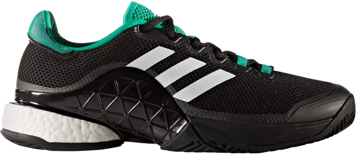 adidas-barricade-2017-boost-black-green-white Adidas Barricade 2017 Boost - black/green/white