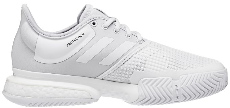 Adidas SoleCourt Boost W Primeblu - white/white/core black