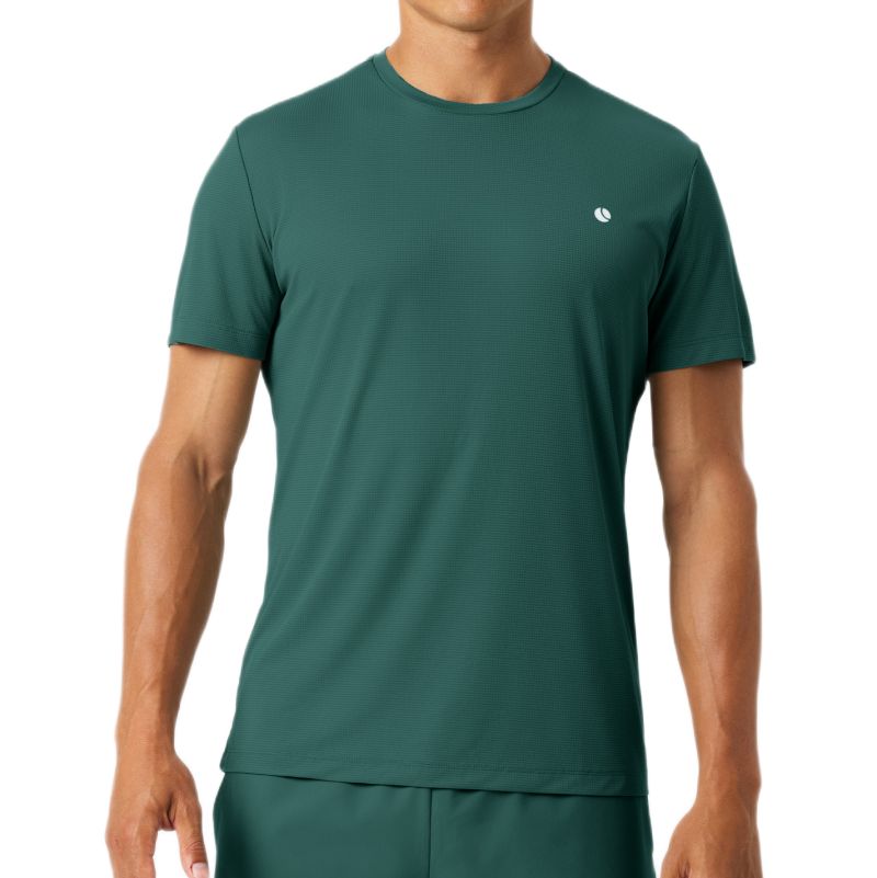 Męski t-shirt Björn Borg Ace Light - mallard green