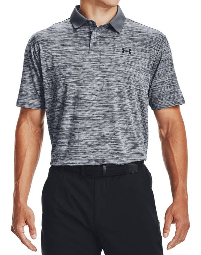 Under Armour Performance Polo Textured - steel/black