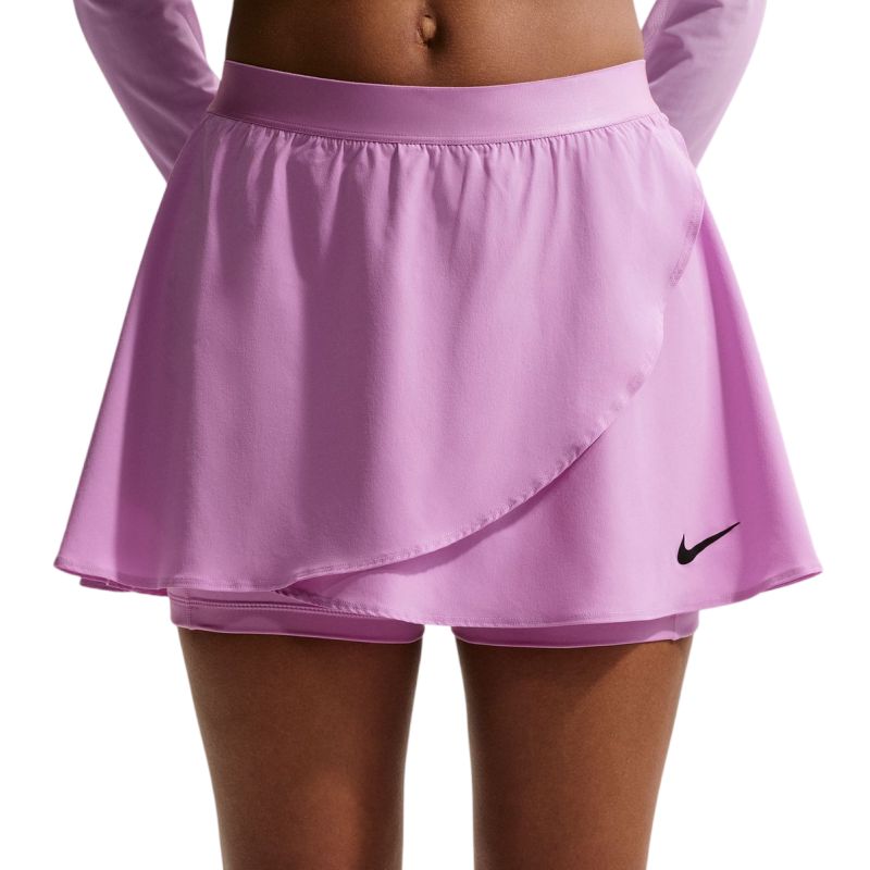  Nike Court Paris Slam Dri-Fit High Waisted Tennis - light magenta/light magenta/black