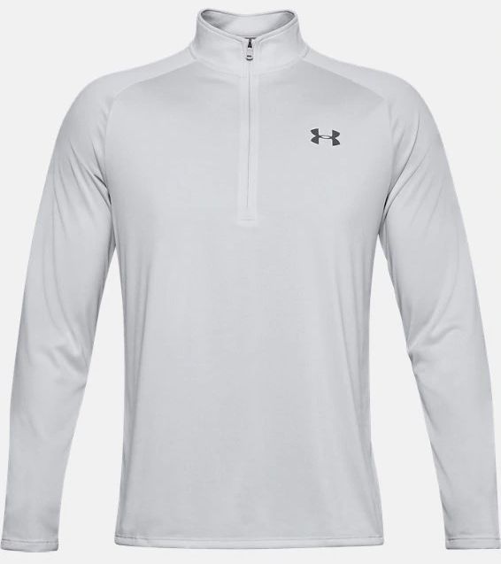Under Armour UA Tech 2.0 1/2 Zip - halo grey Under Armour UA Tech 2.0 1/2 Zip - halo grey