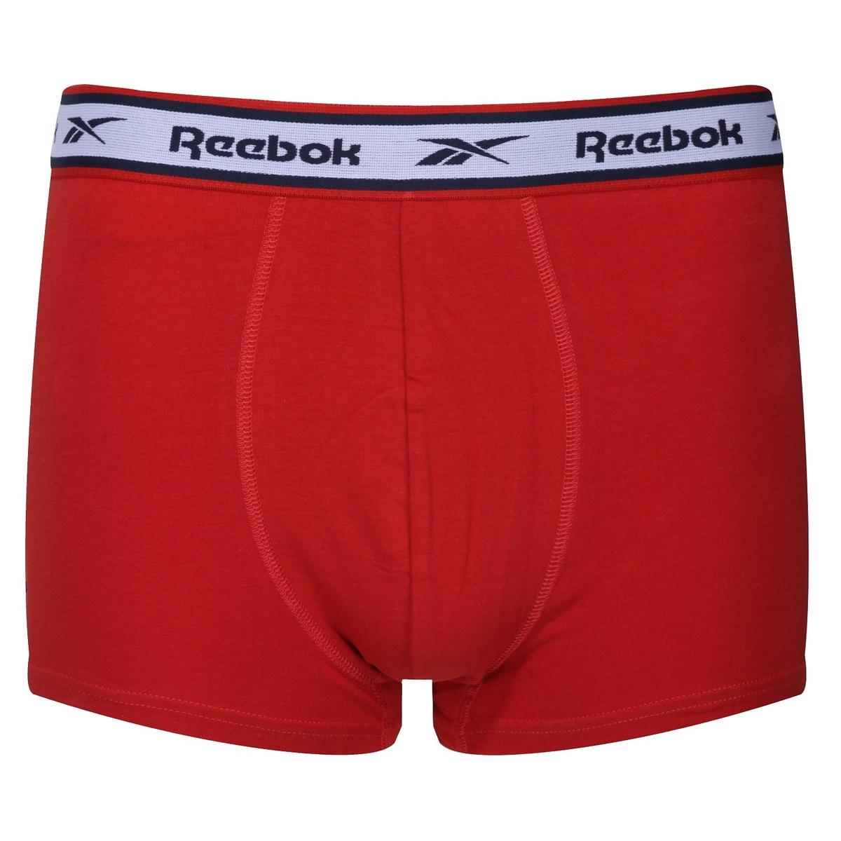 Reebok Mens Trunk YOSEF 3P - navy/red/grey marl