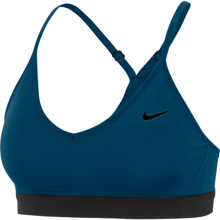 valerian blue nike sports bra