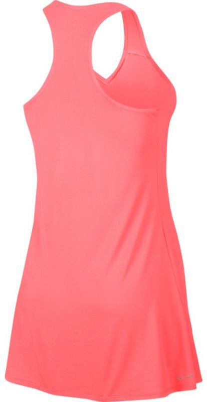 Nike Court Pure Dress - lava glow/white