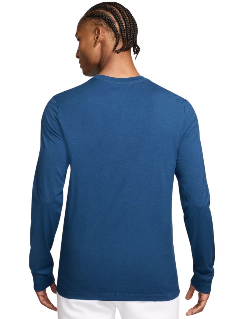 Nike Sportswear Club Long Sleeve - midnight navy/white