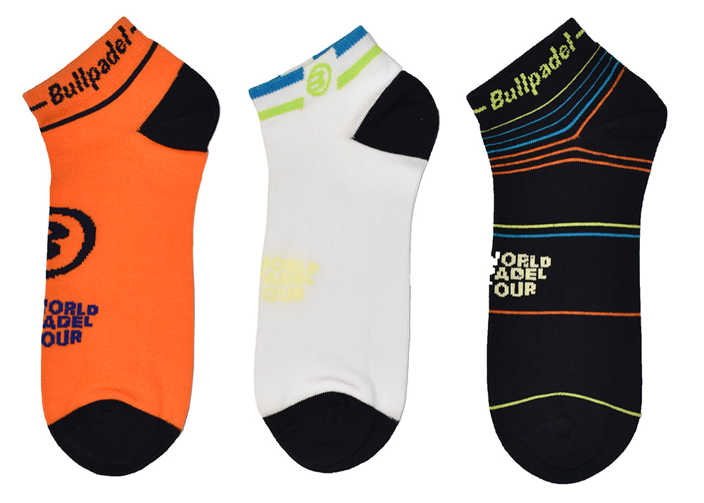 Bullpadel Technical Socks BPWPT2104 W Short 3P - multicolor