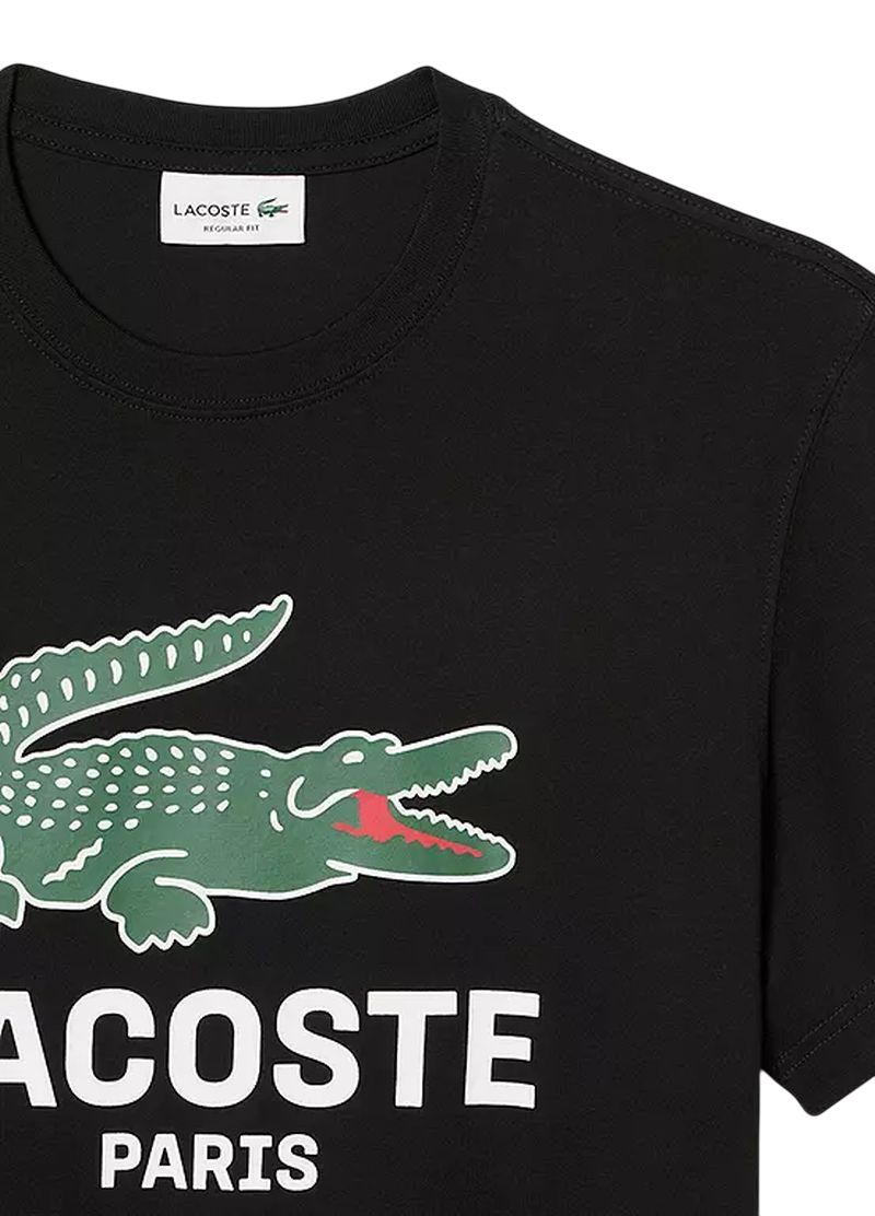 Lacoste Printed Cotton - black