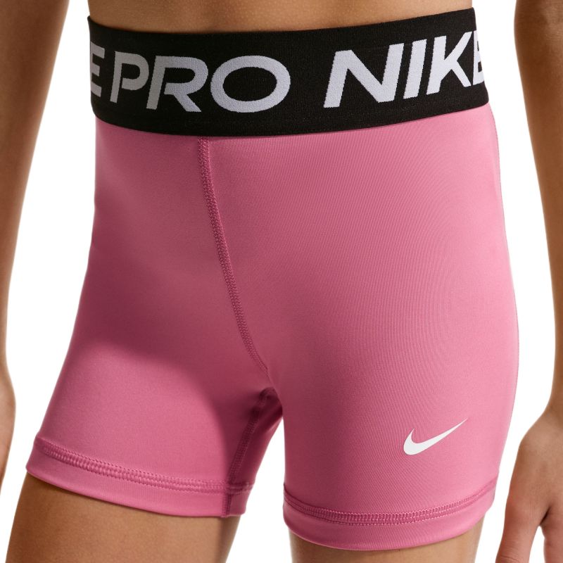 Nike Girls Pro 3in - peony/white