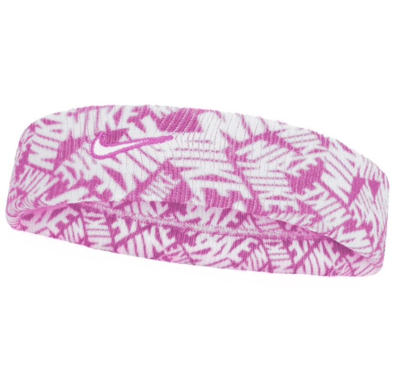 Nike Swoosh Headband - playful pink/white
