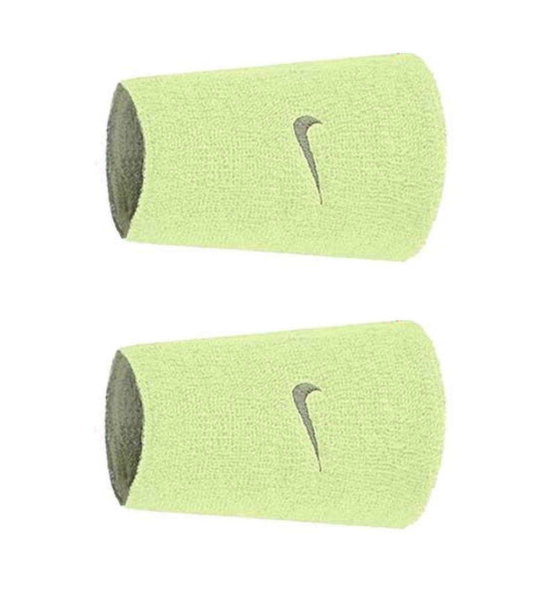 Nike Swoosh Double Wide Reversible 2P - lime/olive