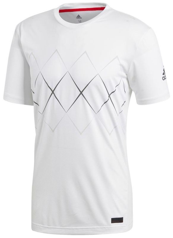 Adidas Barricade Argyl Tee - white