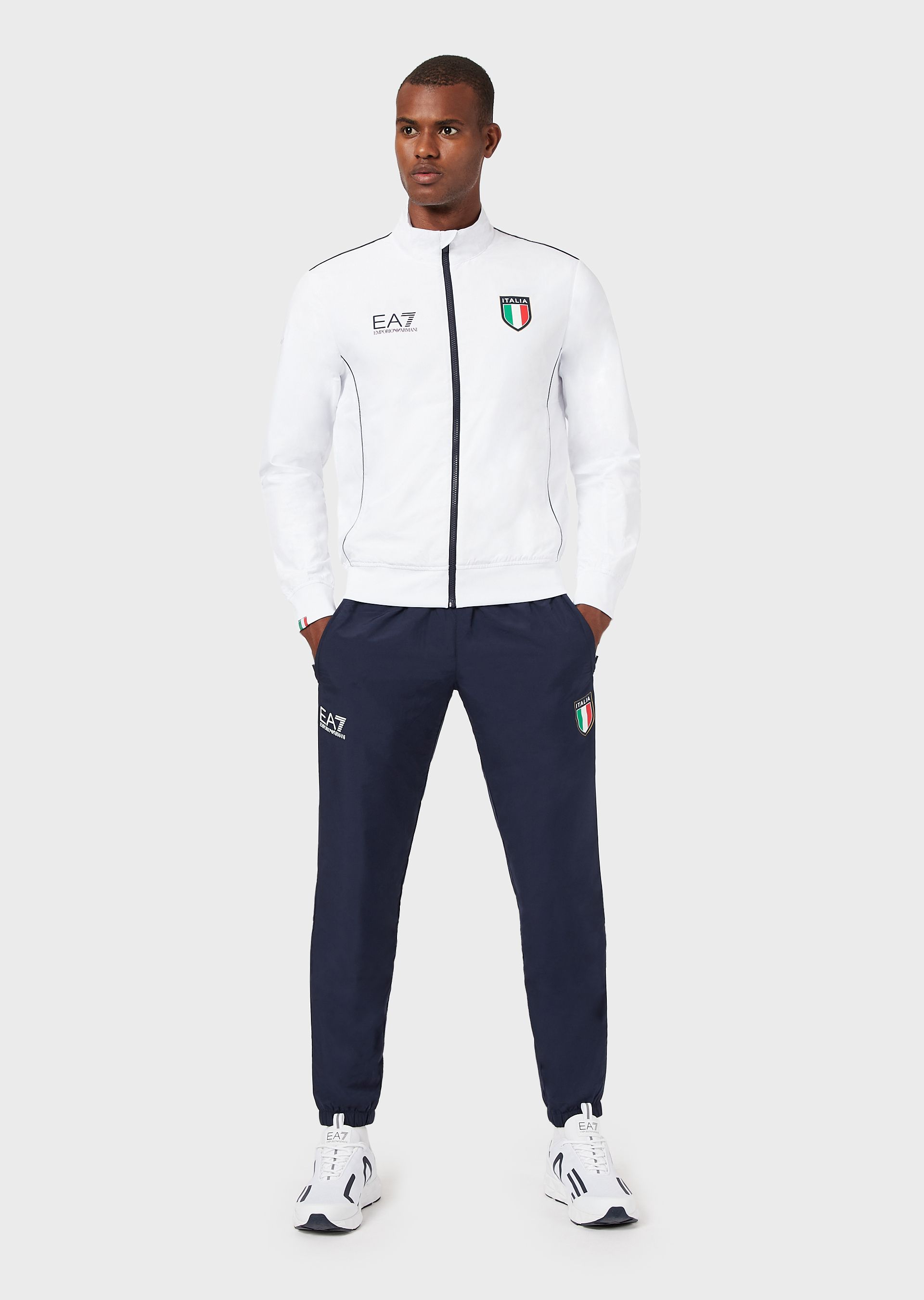 ea7-man-woven-tracksuit-white-navy-blue-3 EA7 Man Woven Tracksuit - white/navy blue