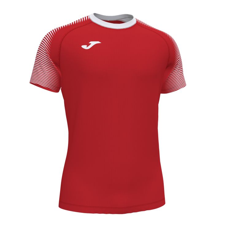 Joma Hispa III Short Sleeve T-Shirt M - red