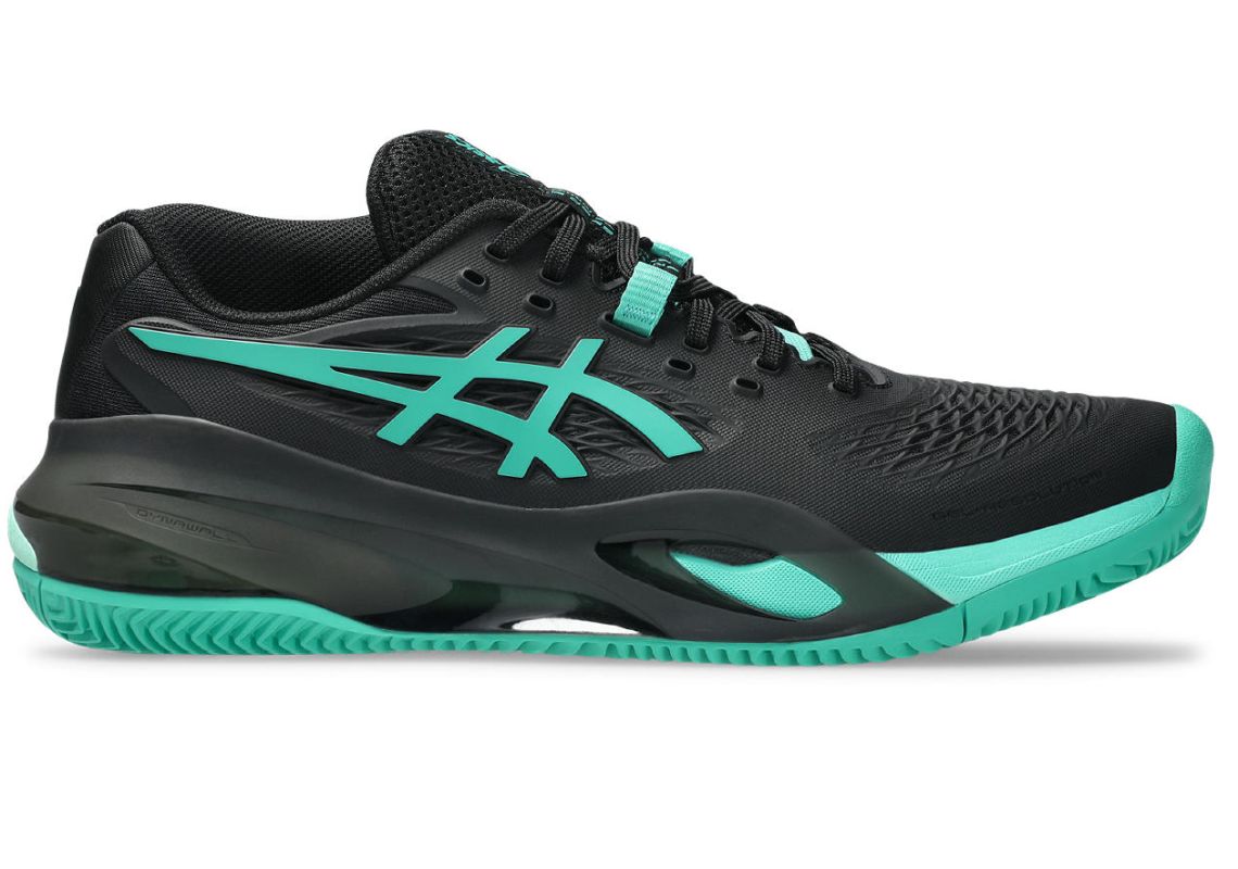 Asics Gel-Resolution X Clay - black/aurora green