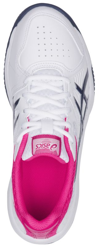 Asics Court Slide Clay - white/blue print