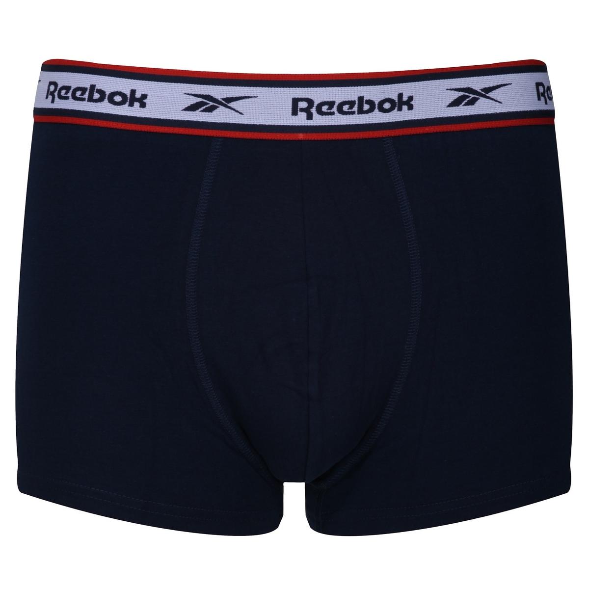 Reebok Mens Trunk YOSEF 3P - navy/red/grey marl