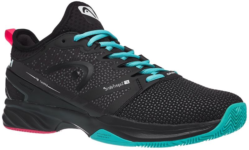 head-sprint-sf-clay-men-black-teal-1 Head Sprint SF Clay Men - black/teal