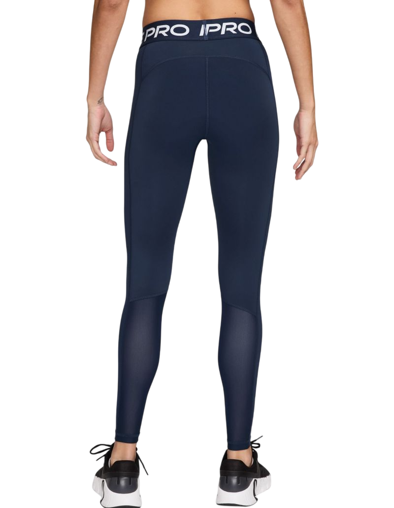 Nike Pro 365 Tight - midnight navy/white