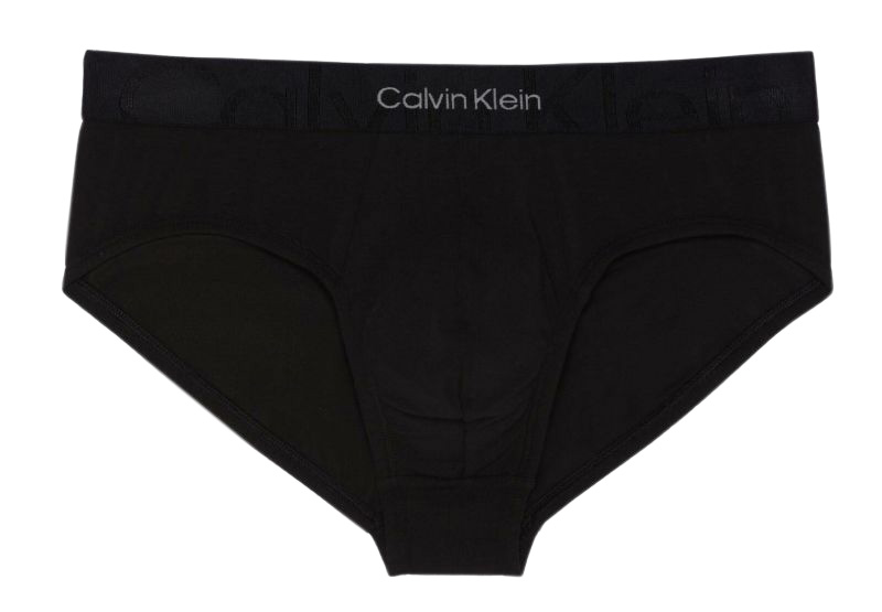 C25_03_NB3298UB1_MO-ST-F1IqUJhjzVYRrVY Calvin Klein Embossed Icon Hip Brief 1P - black