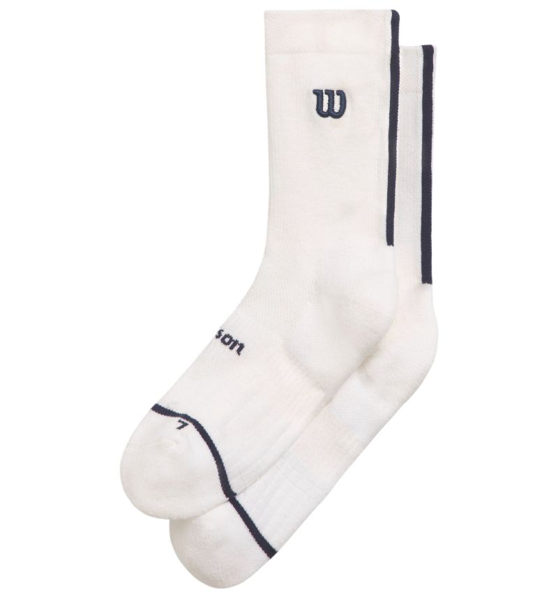 Skarpety Wilson Tour Performance Crew 1P - bright white/classic navy