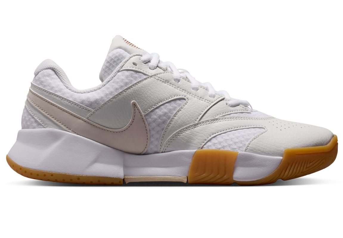 Damskie buty tenisowe Nike Court Lite 4 - white/lt orewood/summit white/linien
