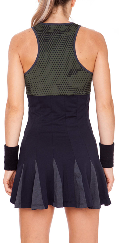 Hydrogen Tech Camo Dress - green camouflage/black