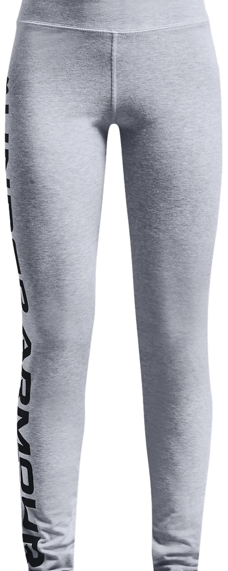 Under Armour Girls Sportstyle Branded Leggings - mod gray medium heather/black
