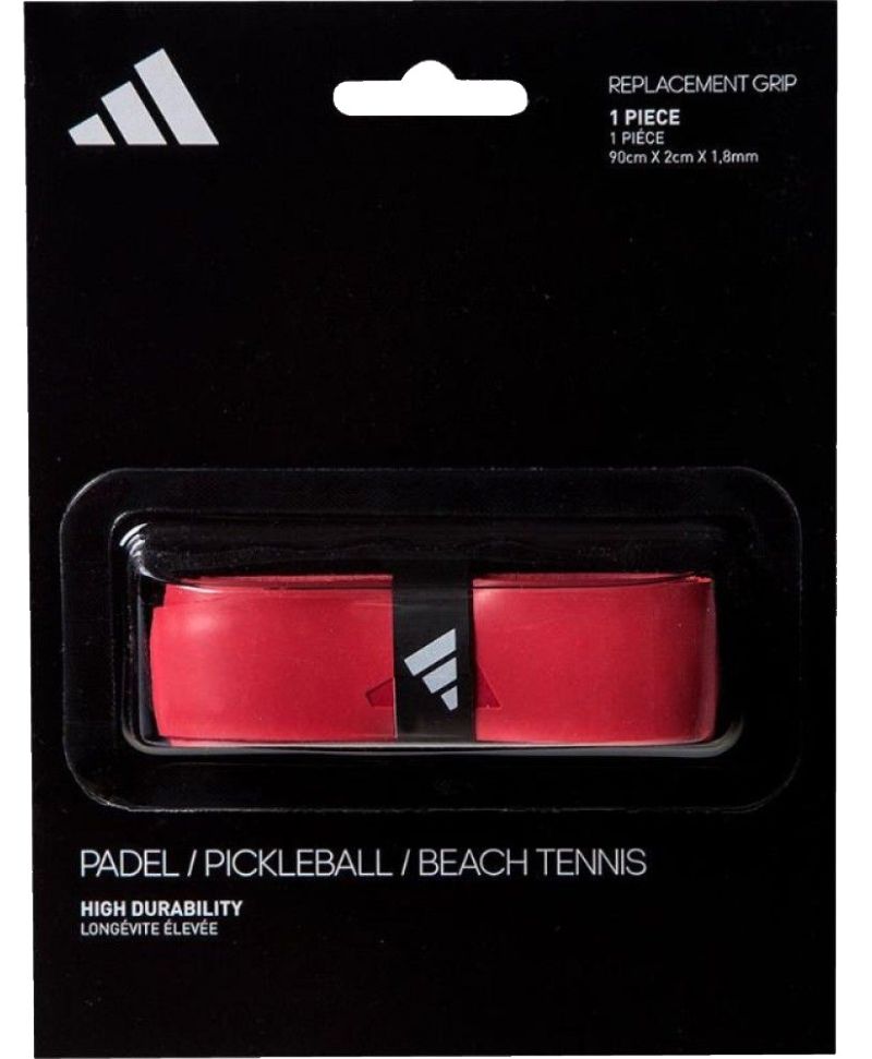AdidasPadelReplacementGrip1Pred Adidas Padel Replacement Grip 1P - red